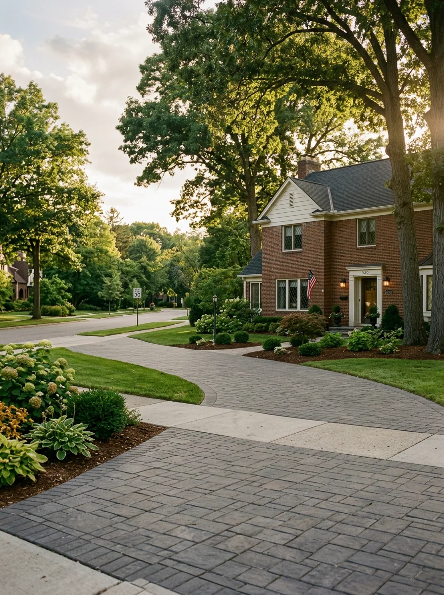 Forest Hills residential property showing quality construction and well-maintained exterior.